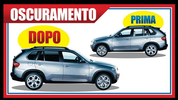 Oscuramento per vetri auto